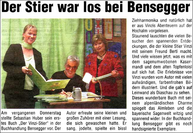 Artikel vom 18.12.2004 aus Blickpunkt